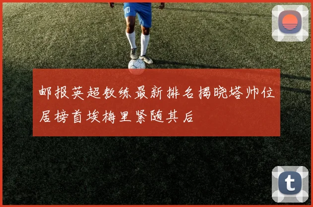 邮报英超教练最新排名揭晓塔帅位居榜首埃梅里紧随其后