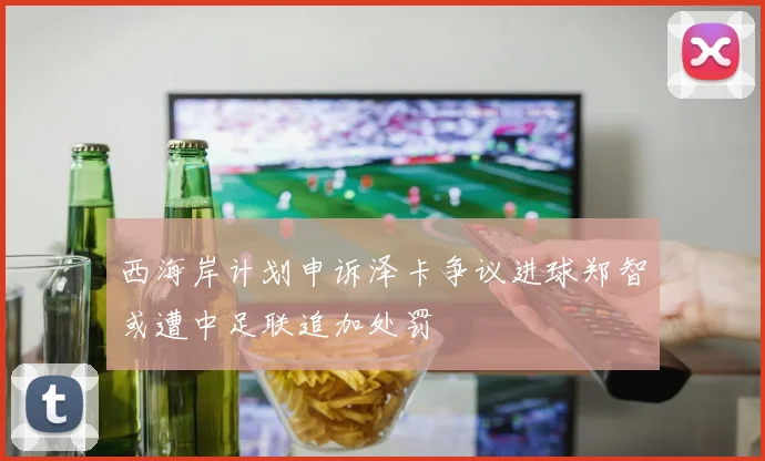 西海岸计划申诉泽卡争议进球郑智或遭中足联追加处罚